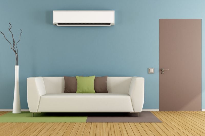 Image of a ductless system. Why Ductless Is the Way to Go.